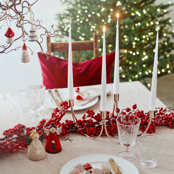 Wilson Silver kynttilänjalka 4 kynttilälle