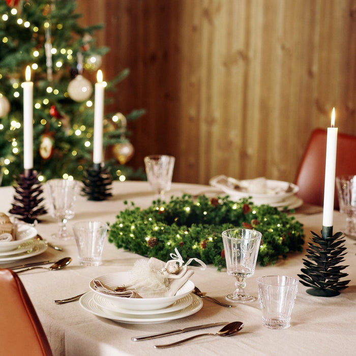 Pinea Grey kynttilänjalka 16 cm