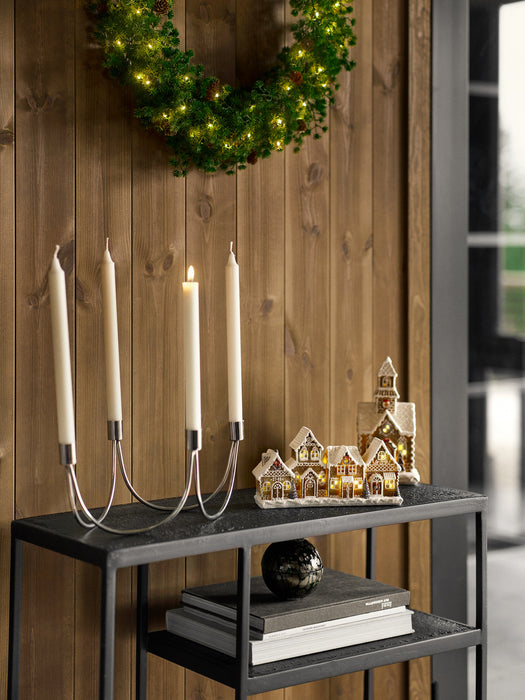 Wilson Silver kynttilänjalka 4 kynttilälle