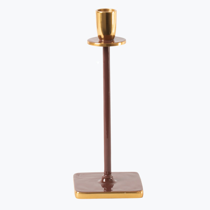 Melody kynttilänjalka viininpunainen K: 25 cm