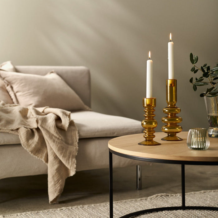 Aurora Amber kynttilänjalka 25 cm