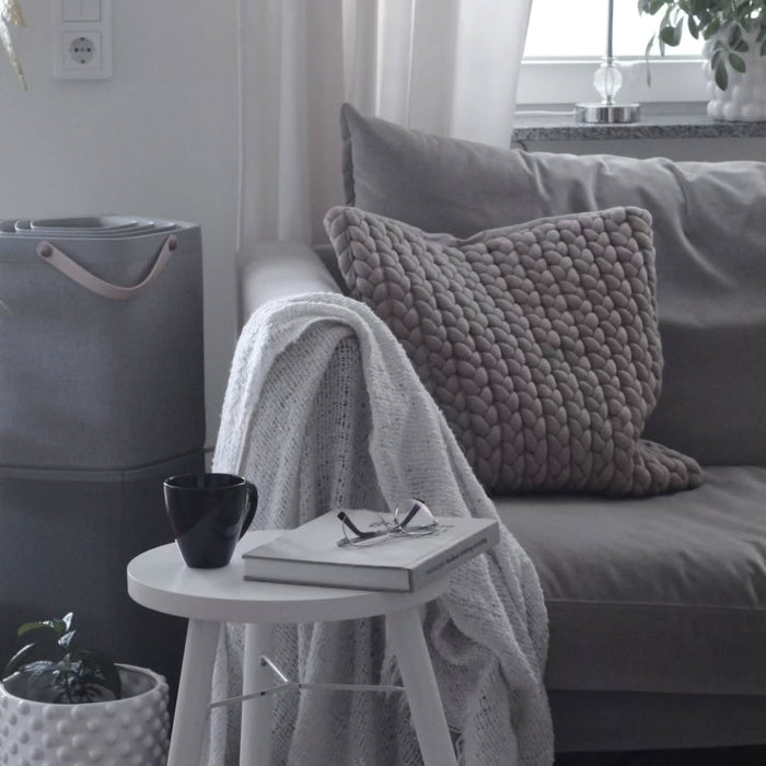 Ava Grey tyynynpäällinen 50x50 cm