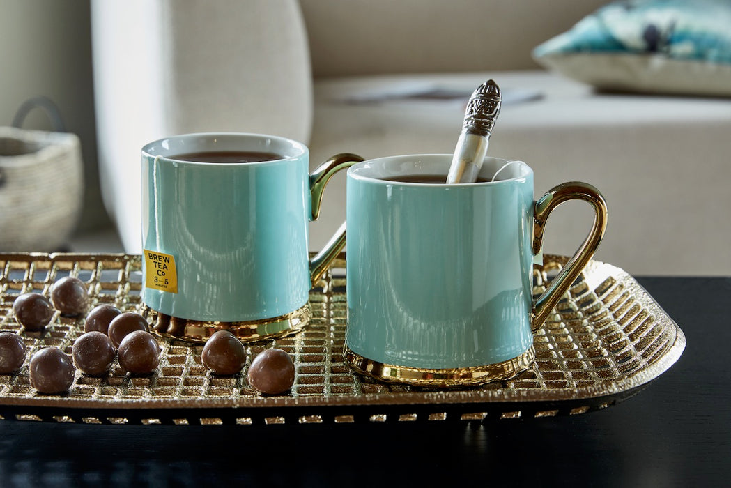 Pastel Mint muki 2 kpl