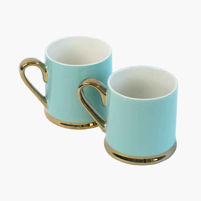 Pastel Mint muki 2 kpl