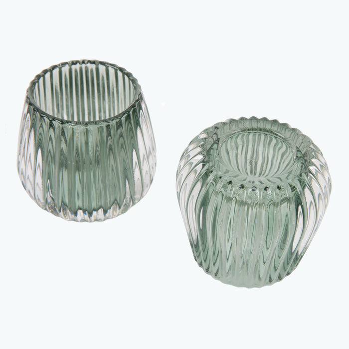 Labelle kynttilälyhty vihreä 2 kpl