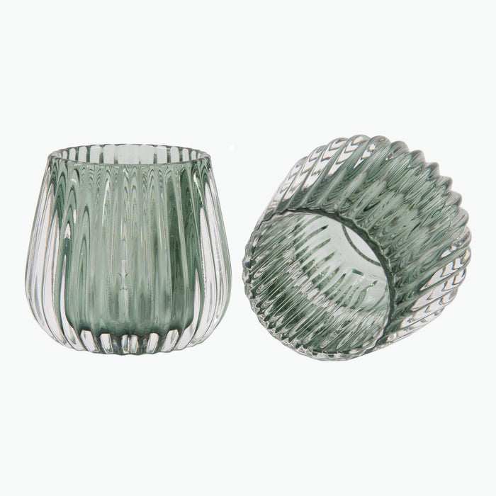 Labelle kynttilälyhty vihreä 2 kpl