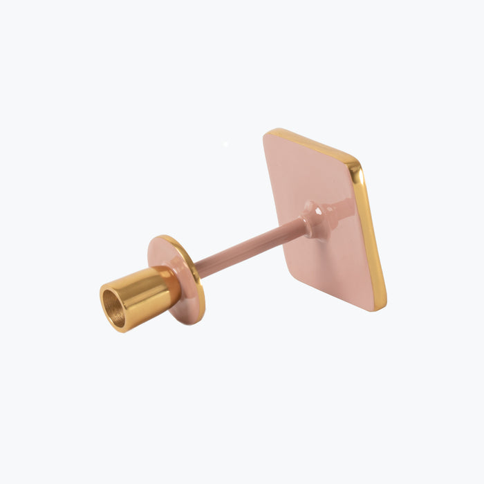 Melody kynttilänjalka roosa K: 15cm