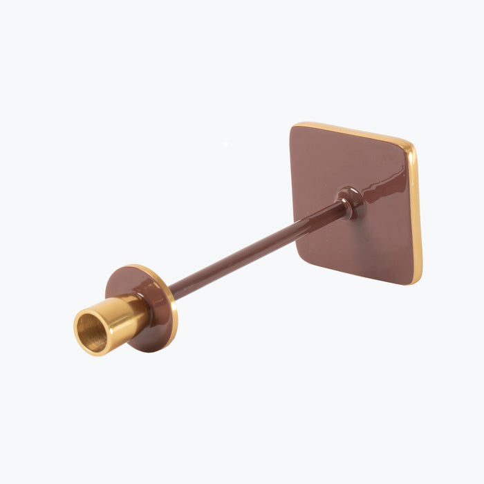 Melody kynttilänjalka viininpunainen K: 25 cm