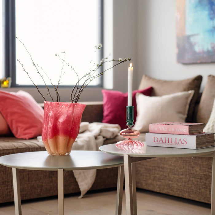 Rainbow kynttilänjalka 32 cm