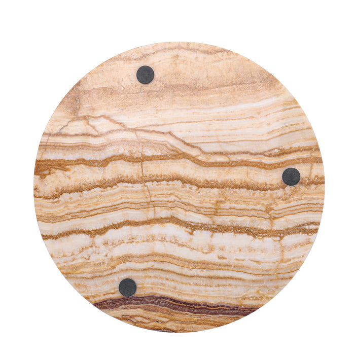 Natural Marble tarjotin Ø25 cm