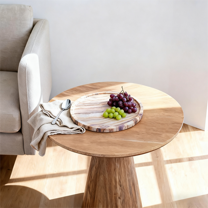 Natural Marble tarjotin Ø25 cm