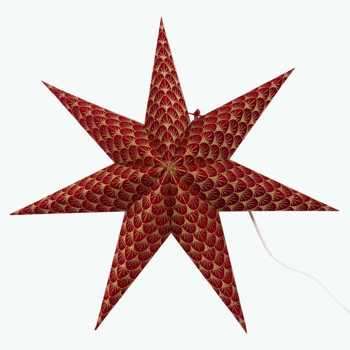Stella Red adventtitähti 60 cm