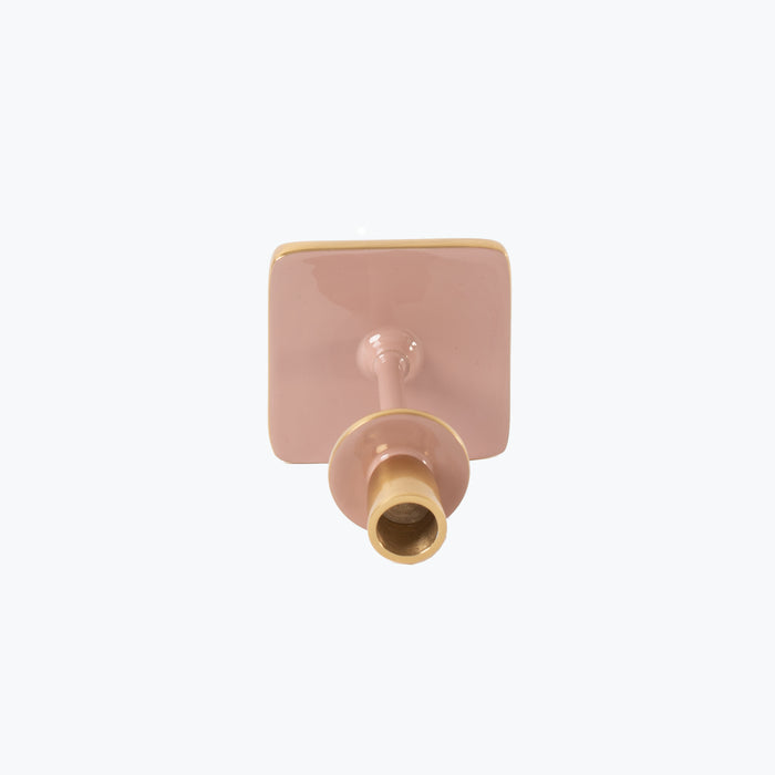 Melody kynttilänjalka roosa K: 15cm